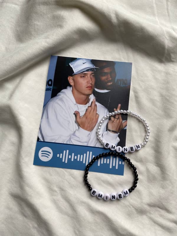 Eminem matching bracelets